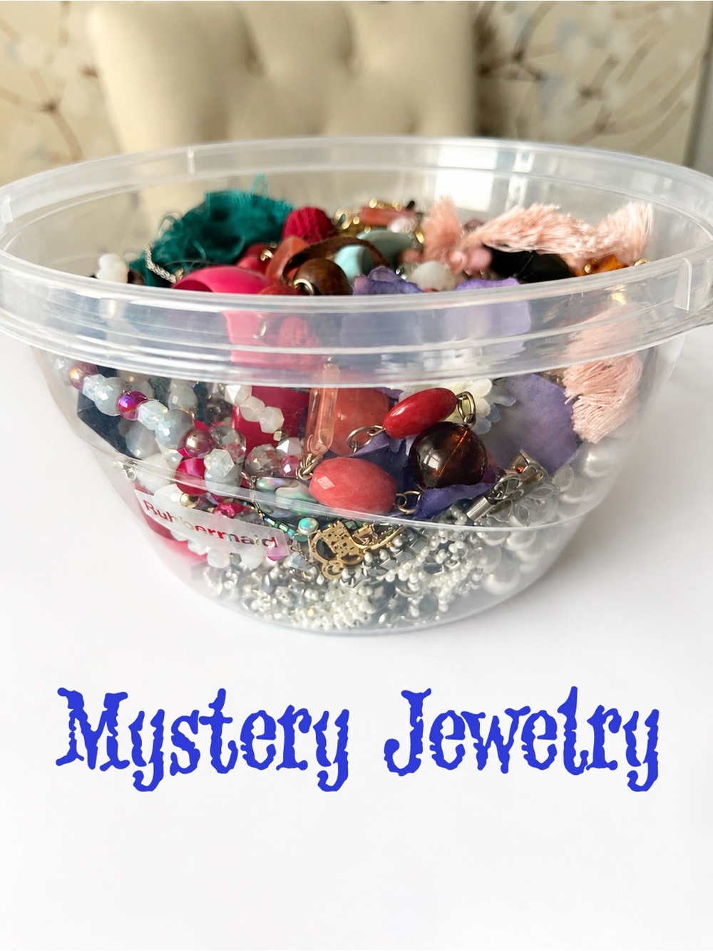 Mystery Jewelry Mix - 1.4 liters Assorted Colors